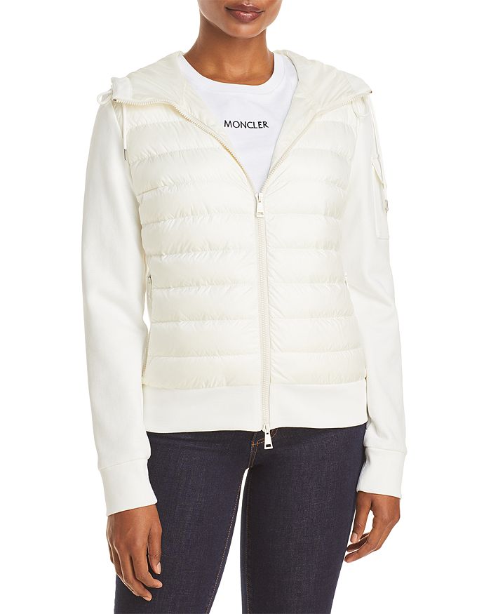 Moncler Maglia Hooded Mixed Media Jacket | Bloomingdale's