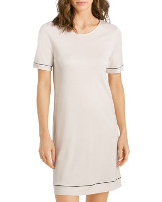 Hanro Natural Comfort Short Sleeve Nightgown