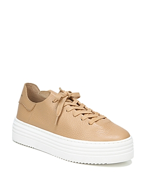 Sam Edelman Women's Pippy Lace Up Sneakers In Camel