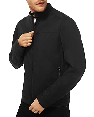 Michael Kors Zip-front Racer Jacket In Black