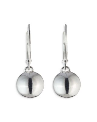 Ralph Lauren - Bead Drop Earrings in Sterling Silver