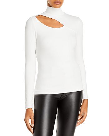 FORE - Cutout Turtleneck Top