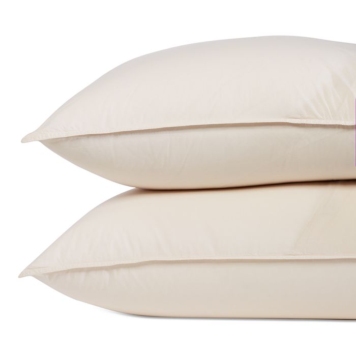 Society Limonta Nite Cotton Pillowcase Pair, King In Bianco