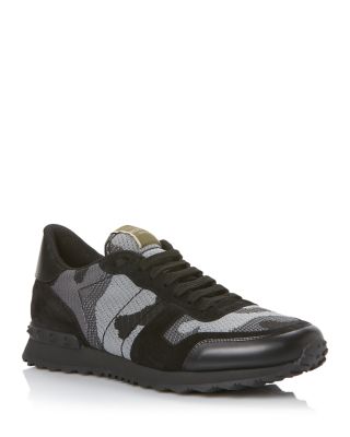 valentino black rock runner