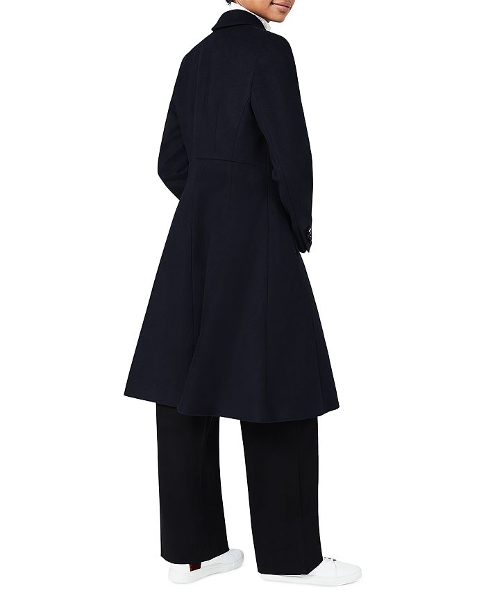 Hobbs London Milly Riding Coat In Navy