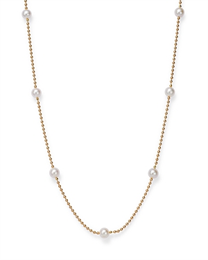 Roberto Coin 18K Yellow Gold Cultured Pearl Necklace
