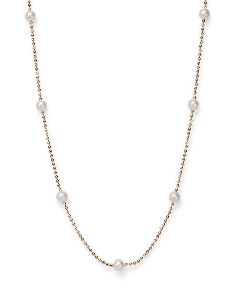 Roberto Coin 18K Yellow Gold Cultured Pearl Necklace