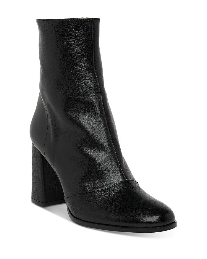 Whistles Women's Dina High Heel Leather Ankle Boots | Bloomingdale's