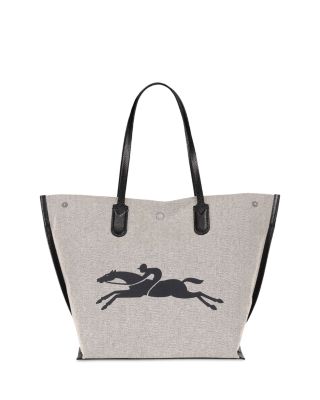 Longchamp Essentialトートバッグ Longchamp Essential Toile Large Canvas Tote | Bloomingdale's