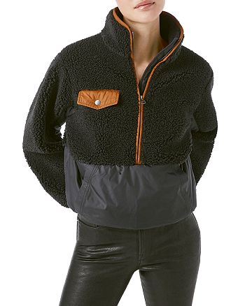 Frame Mixed Media Pullover Fleece Bloomingdale S
