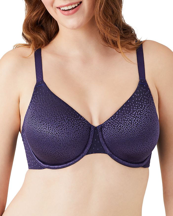 Wacoal Back Appeal Smoothing Underwire Bra in Radiant Blue