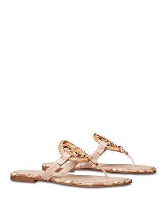tory burch women's miller embellished thong sandals