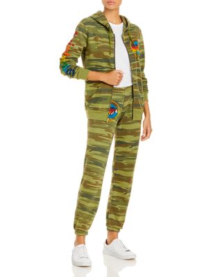 Aviator Nation - Graphic Zip Hoodie & Sweatpants