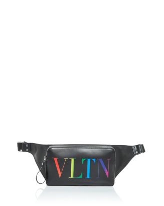 【関税込み】VALENTINO GARAVANI 'BLACK ICONOGRAPHE' BELT BAG Valentino Garavani Valentino Garavani 'Black Iconographe