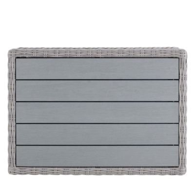 Conway 45" Outdoor Patio Wicker Rattan Coffee Table