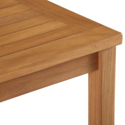  Upland Outdoor Patio Teak Wood Coffee Table
