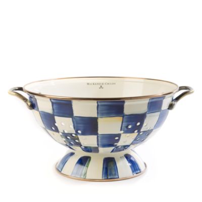 Mackenzie-Childs - Royal Check Colander - Large