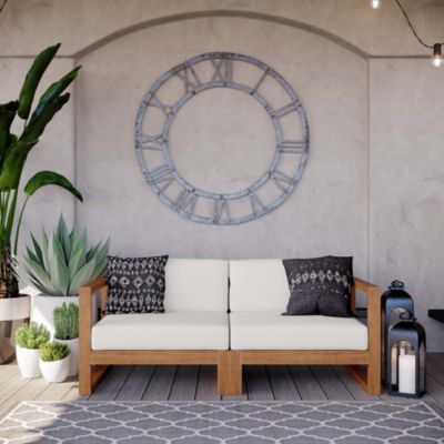 Upland Teak Wood Outdoor Patio Furniture Collection