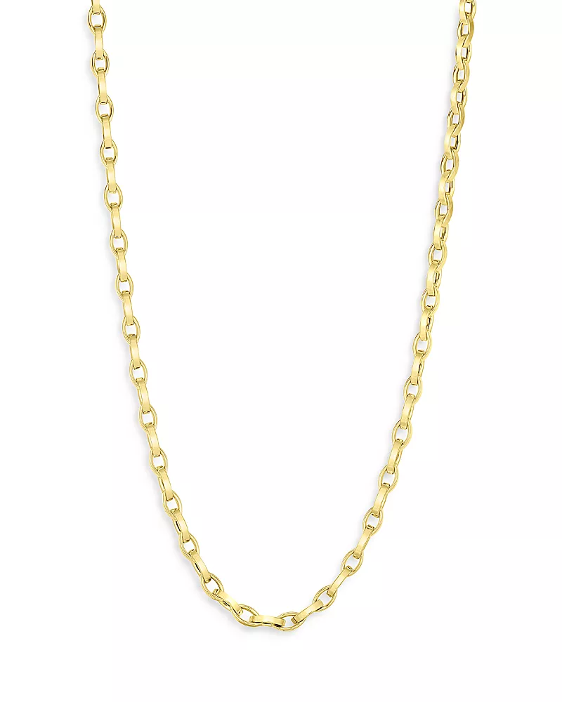 Roberto Coin 18K Yellow Gold Chain Necklace, 17