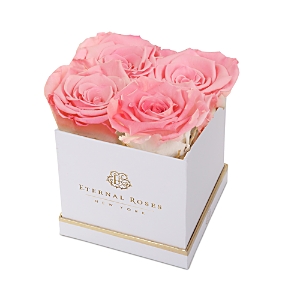 Eternal Roses Lennox Small Gift Box In Amaryllis