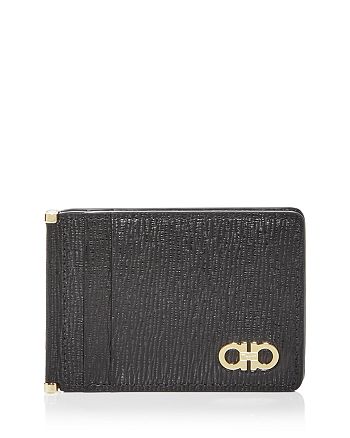 Salvatore Ferragamo Revival Leather Bifold Card Case | Bloomingdale's