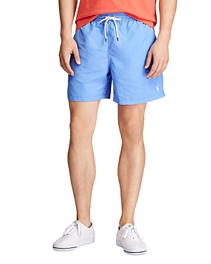 Polo Ralph Lauren Mens Harbor Blue Traveller Mid-rise Stretch-recycled Polyester Swim Shorts Xl In Harbor Island Blue
