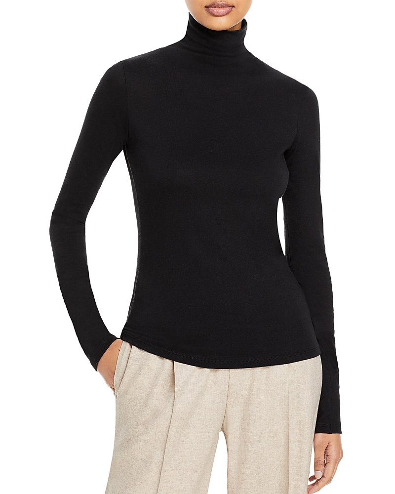 VINCE ESSENTIAL LONG SLEEVE TURTLENECK,VR87383357