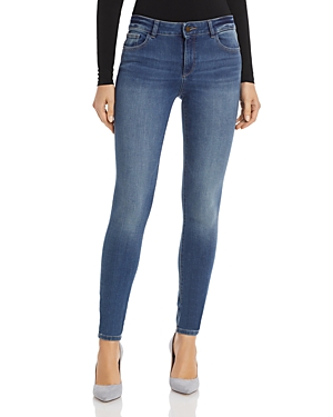 DL1961 Florence Instasculpt Mid Rise Skinny Jeans in Pacific (888230013096 Women) photo
