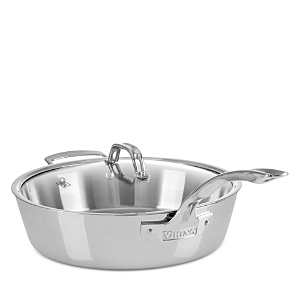 Viking Contemporary 3 Ply 4.8 Quart Saute Pan With Lid