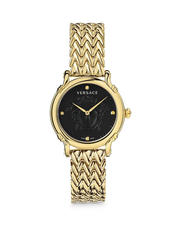 VERSACE SAFETY PIN WATCH, 34MM,VEPN00620