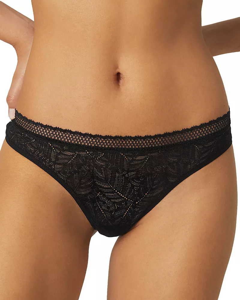 Simone Perele Comete Feather & Fan Lace Thong
