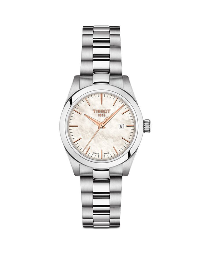 Tissot T-my Lady Watch, 29.3mm In White Mother Of Pearl