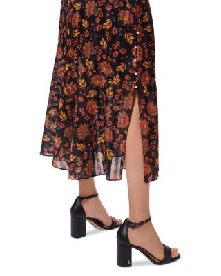 Sam Edelman Paisley Print High Neck Maxi Dress | Bloomingdale's Women