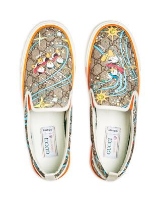 Gucci Men's Disney x Gucci Tennis 1977 Low Top Sneakers