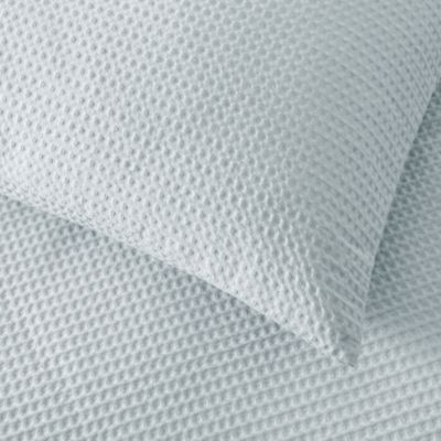 Waffle Pique Duvet Cover Set, Queen