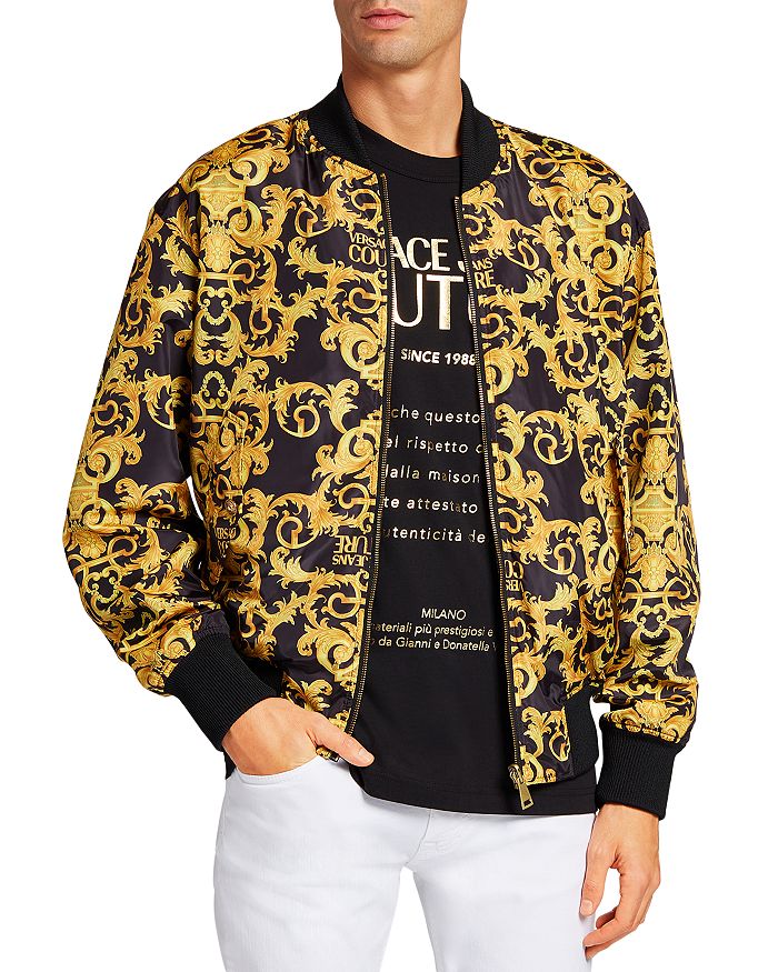 Versace Jeans Couture Men's Logo Couture Bomber Jacket - Jackets