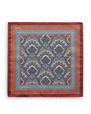 Paisley Silk Pocket Square