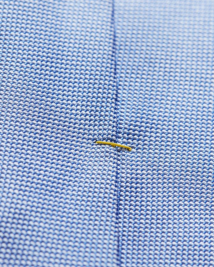 Shop Eton Solid Silk Classic Tie In Blue