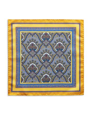Paisley Silk Pocket Square