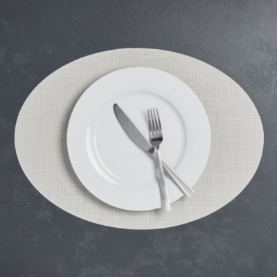 Mini Basketweave Oval Placemat