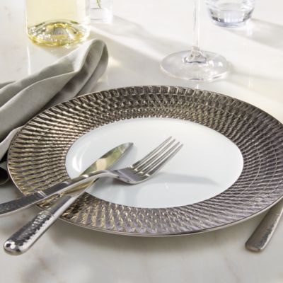 Twist Platinum Dinner Plate - Exclusive 