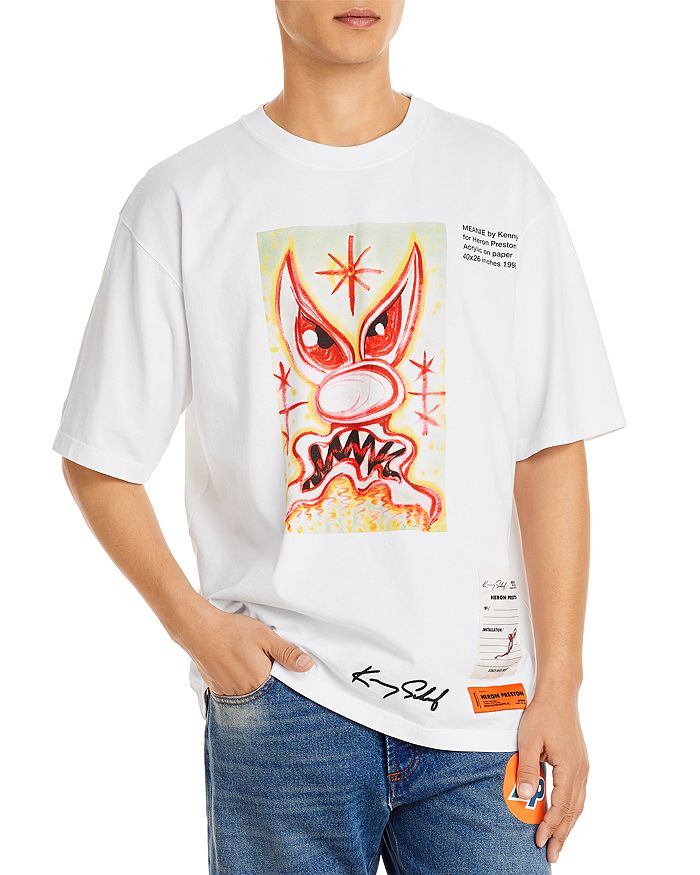 HERON PRESTON MEANIE COTTON TEE,80061083J0160130