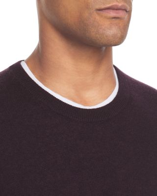 Raisin Cashmere Crewneck Sweater - Exclusive
