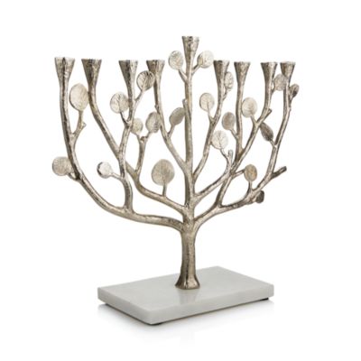 Botanical Leaf Menorah