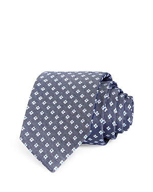 The Men's Store at Bloomingdale's Medallion Grid Neat Silk Classic Tie - 100% Exclusive