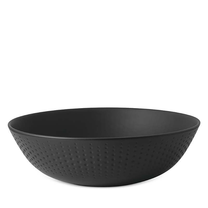 Villeroy & Boch Manufacture Collier Serving Bowl In Black