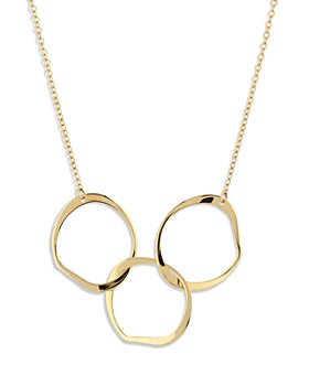 Bloomingdale's - Interlocking Circle Station Necklace in 14K Yellow Gold, 18" - 100% Exclusive
