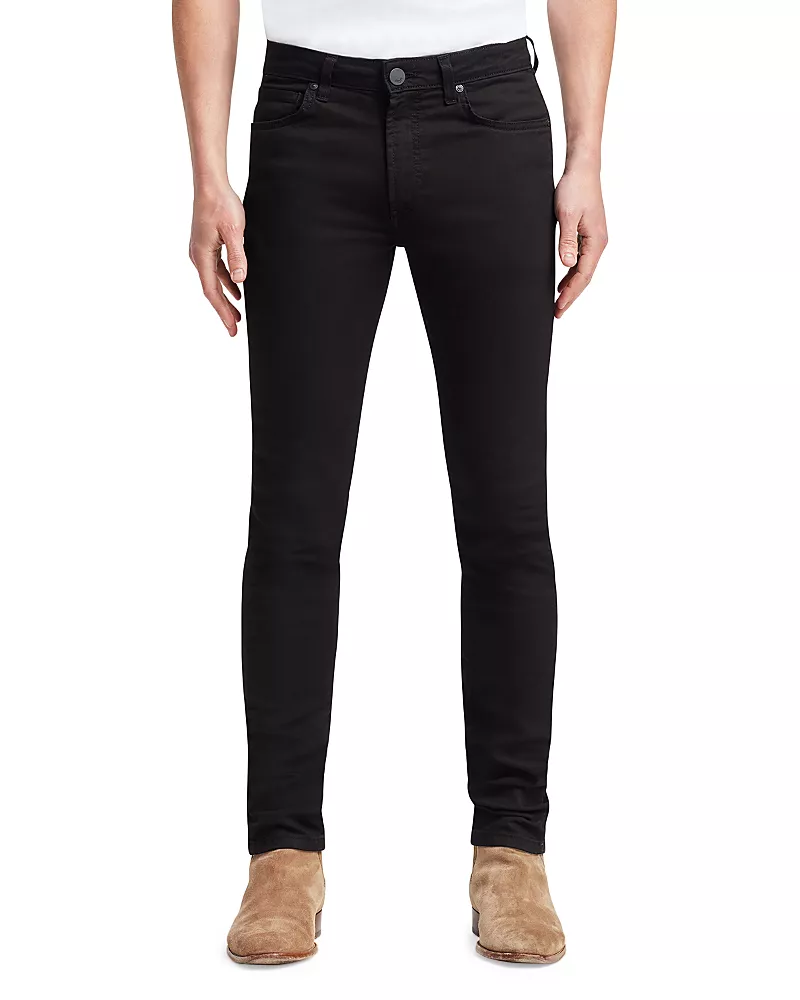 Monfrere Greyson Skinny Fit Jeans in Noir