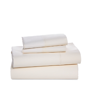 Sky Percale Twin Sheet Set In Calla Lily