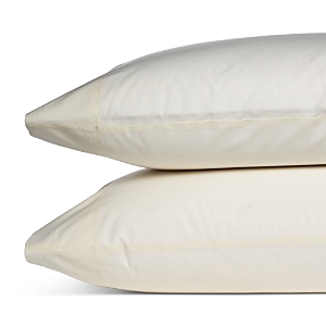 Sky Percale King Pillowcase, Pair In Calla Lily